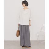 【選べる丈】ヘンリーネックワッフルメロープルオーバー | AMERICAN HOLIC | 詳細画像7 