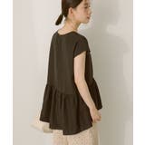 ペプラムノースリーブブラウス【WEB限定カラー有り】 | AMERICAN HOLIC | 詳細画像24
