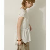 ペプラムノースリーブブラウス【WEB限定カラー有り】 | AMERICAN HOLIC | 詳細画像8