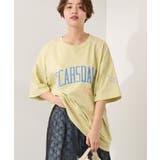 総柄ロゴTシャツ | AMERICAN HOLIC | 詳細画像4