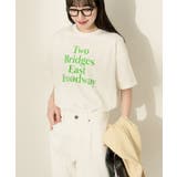 オフホワイト | カラーロゴTシャツ | AMERICAN HOLIC