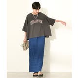 シャーリングタイトスカート | AMERICAN HOLIC | 詳細画像8
