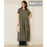【選べる丈】加工ティアードワンピース | AMERICAN HOLIC | 詳細画像10