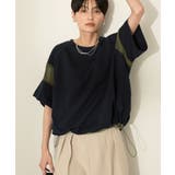 異素材ライン切替プルオーバー | AMERICAN HOLIC | 詳細画像3