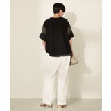 異素材ライン切替プルオーバー | AMERICAN HOLIC | 詳細画像30