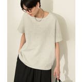 接触冷感フレンチスリーブコクーンプルオーバー | AMERICAN HOLIC | 詳細画像1