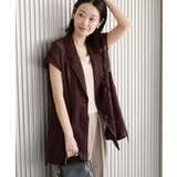ショコラ | 幾何学レースウエストドロストジャケット | AMERICAN HOLIC