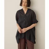 イージーケア 接触冷感フレンチスリーブギャザーシャツ | AMERICAN HOLIC | 詳細画像26