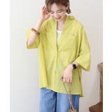 イージーケア+接触冷感Wポケットオーバーシャツ | AMERICAN HOLIC | 詳細画像11