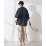 イージーケア+接触冷感Wポケットオーバーシャツ | AMERICAN HOLIC | 詳細画像38