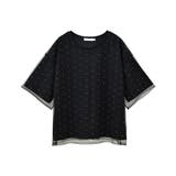 ラインストーンチュールレイヤードTシャツ | AMERICAN HOLIC | 詳細画像26