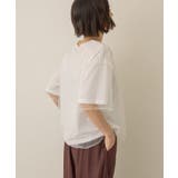 ラインストーンチュールレイヤードTシャツ | AMERICAN HOLIC | 詳細画像4