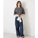 接触冷感スムースルーズクルーネックTシャツ | AMERICAN HOLIC | 詳細画像26