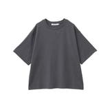 接触冷感スムースルーズクルーネックTシャツ | AMERICAN HOLIC | 詳細画像37