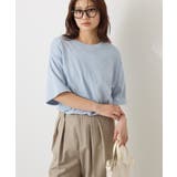接触冷感スムースルーズクルーネックTシャツ | AMERICAN HOLIC | 詳細画像7