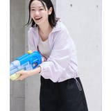 ライラック | 【水陸両用】UVカットスタンドカラーZIPブルゾン | AMERICAN HOLIC