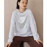 ボックス箔プリントロングTシャツ | AMERICAN HOLIC | 詳細画像6 