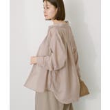 シアーボイルオーバーシルエットシャツ | AMERICAN HOLIC | 詳細画像24