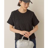 ブラック | ポコポコ半袖プルオーバー | AMERICAN HOLIC