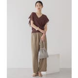 接触冷感ベイカーリラックスパンツ | AMERICAN HOLIC | 詳細画像13 