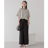 接触冷感ベイカーリラックスパンツ | AMERICAN HOLIC | 詳細画像19 