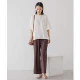 接触冷感ベイカーリラックスパンツ | AMERICAN HOLIC | 詳細画像10 