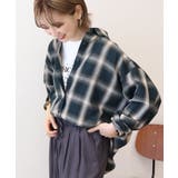 イージーケアチェックシャツ【360°着こなしシャツ】 | AMERICAN HOLIC | 詳細画像52 