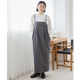 グレー | タック切替キャミワンピース | AMERICAN HOLIC