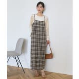 チェック | タック切替キャミワンピース | AMERICAN HOLIC
