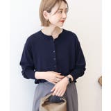 ソフトコットンクルーネックカーディガン | AMERICAN HOLIC | 詳細画像18