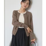 ソフトコットンクルーネックカーディガン | AMERICAN HOLIC | 詳細画像45