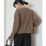 ソフトコットンクルーネックカーディガン | AMERICAN HOLIC | 詳細画像46