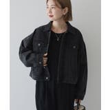 ブラック | デニムジャケット | AMERICAN HOLIC