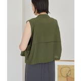 Wポケットショートベスト | AMERICAN HOLIC | 詳細画像3