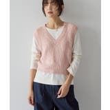 【選べる丈】甘編みニットベスト | AMERICAN HOLIC | 詳細画像11 