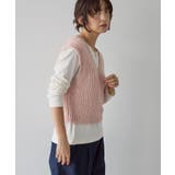 【選べる丈】甘編みニットベスト | AMERICAN HOLIC | 詳細画像12 