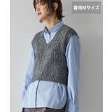 【選べる丈】甘編みニットベスト | AMERICAN HOLIC | 詳細画像2 