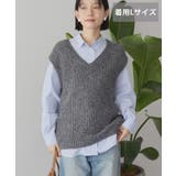 【選べる丈】甘編みニットベスト | AMERICAN HOLIC | 詳細画像22 