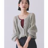 【2WAY】モヘヤ風甘編みカーディガン | AMERICAN HOLIC | 詳細画像11