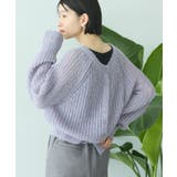 【2WAY】モヘヤ風甘編みカーディガン | AMERICAN HOLIC | 詳細画像21
