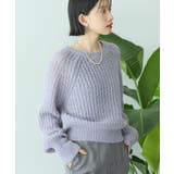 【2WAY】モヘヤ風甘編みカーディガン | AMERICAN HOLIC | 詳細画像22