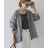 バイパチVネックルーズカーディガン<静電気軽減> | AMERICAN HOLIC | 詳細画像22
