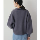 ZIPハイネックカーディガン | AMERICAN HOLIC | 詳細画像10