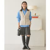 ミニシャギーペプラムベスト | AMERICAN HOLIC | 詳細画像11