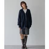 レイヤードライクロングカーディガン | AMERICAN HOLIC | 詳細画像4