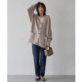 レイヤードライクロングカーディガン | AMERICAN HOLIC | 詳細画像9