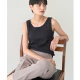 ブラック | テレコタンクトップ | AMERICAN HOLIC