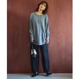 バイパチ2WAYヘンリーネックニットプルオーバー | AMERICAN HOLIC | 詳細画像10 