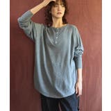 杢グレー | バイパチ2WAYヘンリーネックニットプルオーバー | AMERICAN HOLIC