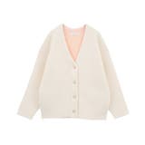 VネックWフェイスニットカーディガン【WEB限定カラー有り】 | AMERICAN HOLIC | 詳細画像48